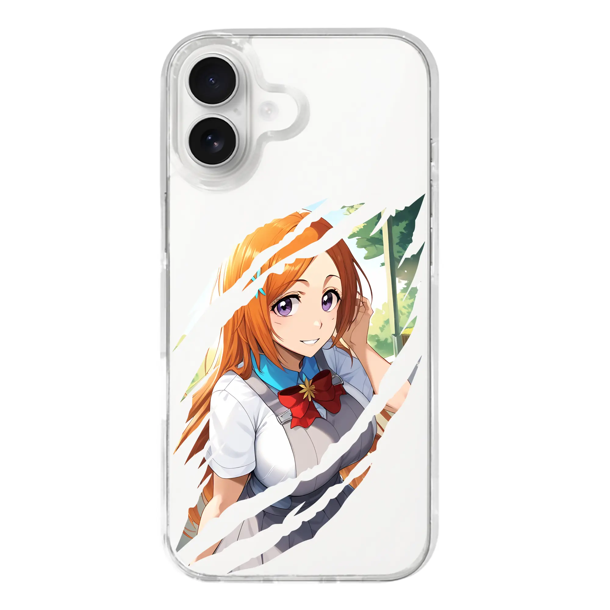 ブリーチ グッズ 井上 織姫 - iPhone 17シリーズ 透明スマホケース – 薄型・耐衝撃・精密フィット保護カバー